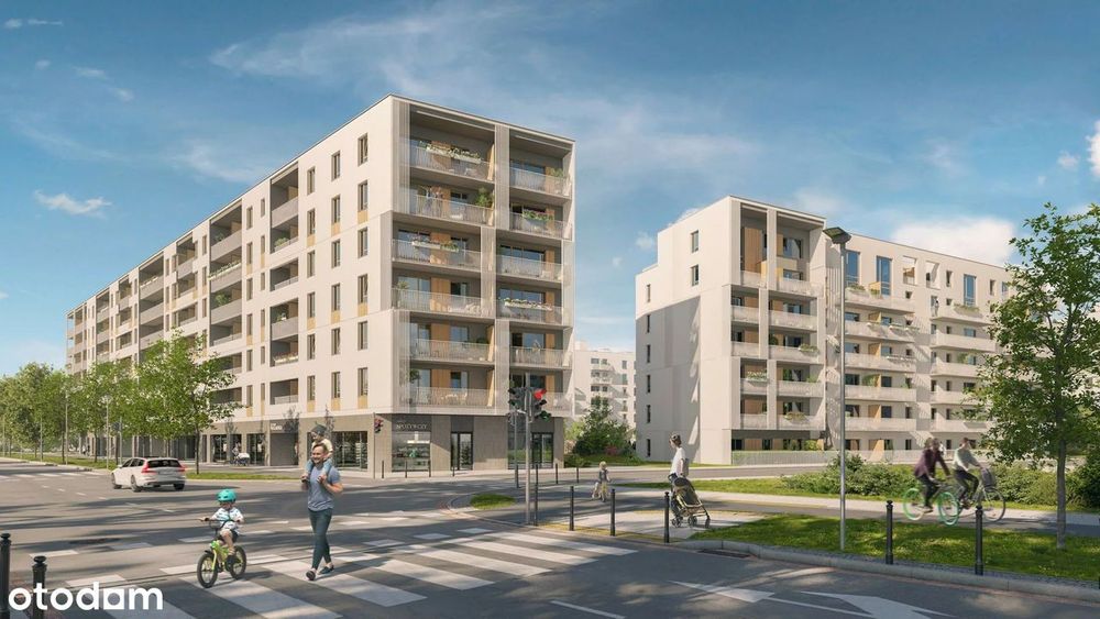 4-pokojowe mieszkanie 107m2 + 2 balkony