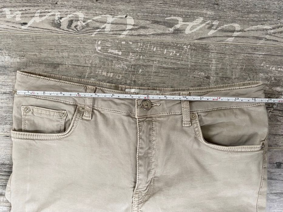 Spodnie legginsy Zara rozmiar M/L 38 szarobeżowe