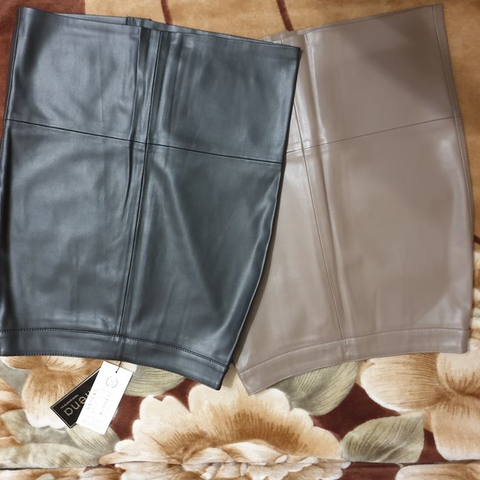 Спідниці екошкіра 46 розмір