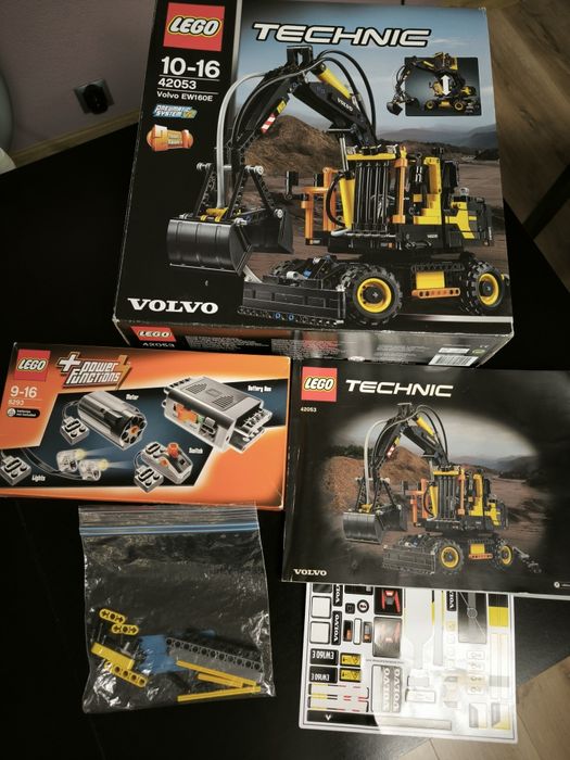 LEGO technic 42053 + 8293 ładowarka koparka Volvo Cisew • OLX.pl