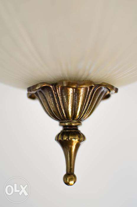 Żyrandol Nowy Lampa wisząca mosiężna Riperlamp