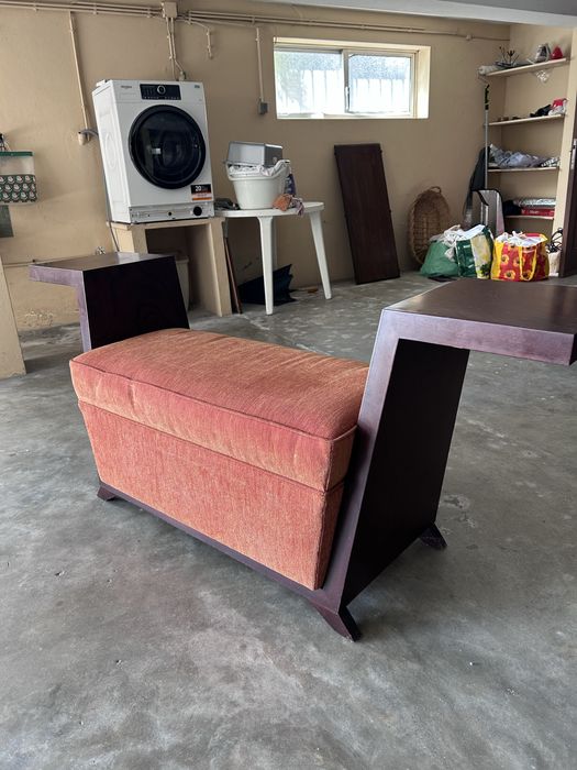 Banqueta  em mogno