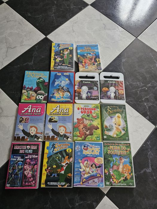 Dvds infantis vários