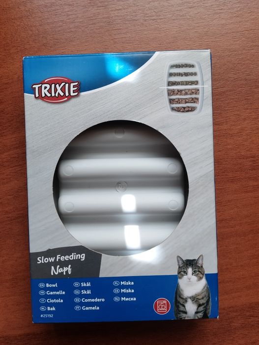 Миска для собак та котів “Trixie”, повільне поїдання