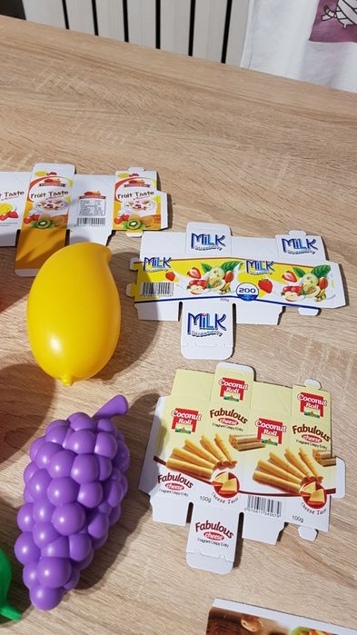 Warzywa i pudełka