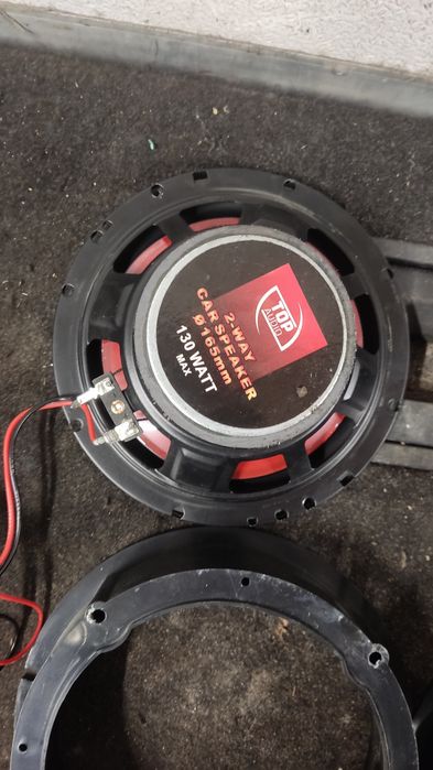 Głośniki przód dystanse top audio 130w