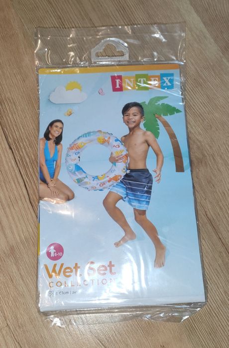 Koło do pływania dla dzieci 61 cm Intex