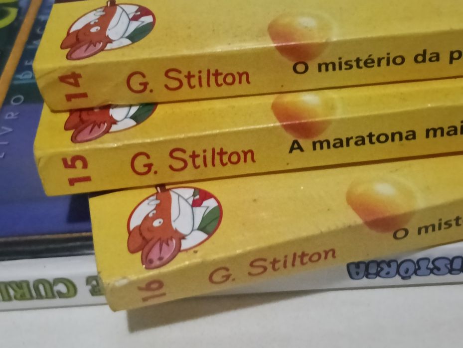 Livros Gerônimo Stilton
