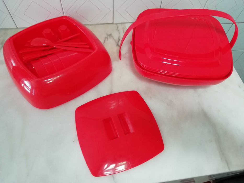 Peças Conjunto De Louça Ao Ar Livre Para Acampamento E Piquenique