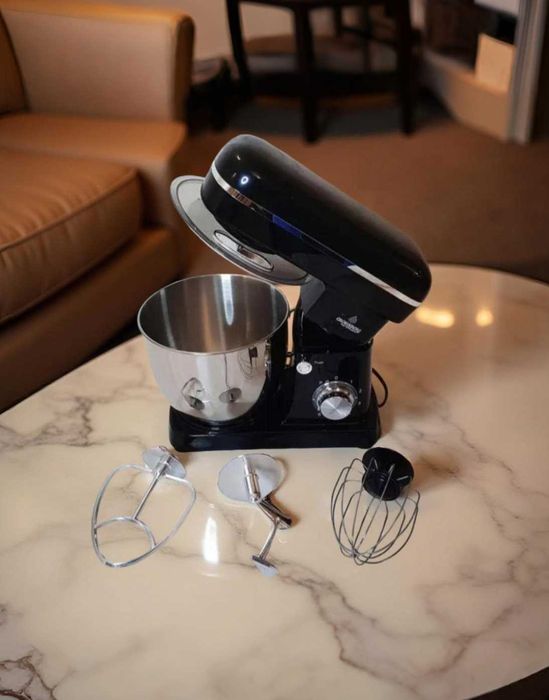 Планетарний міксер комбайн з великою чашею справжній монстрик