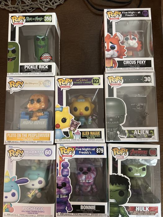 Funko pop zestaw figurek