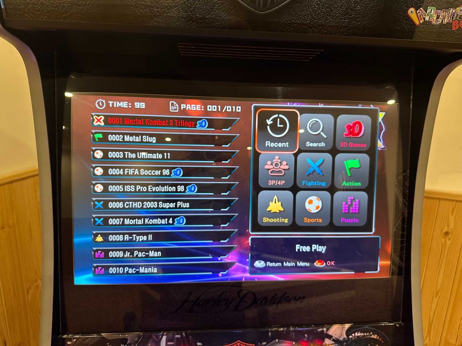 Maquina Arcade com 3000 Jogos Semi-nova (Pouco uso)- 2022