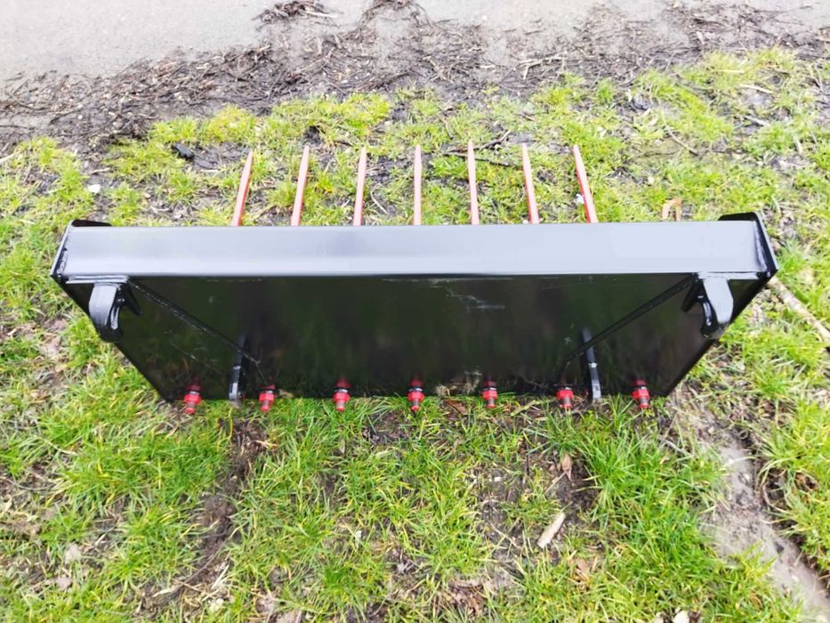 Widły do obornika, Euro mocowanie euroramka, nowe, Kute zęby, DOSTAWA