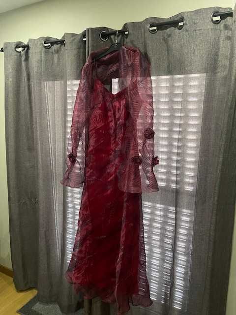 Vestido de Festa/Gala - Coleção Augustus - EXCELENTE ESTADO