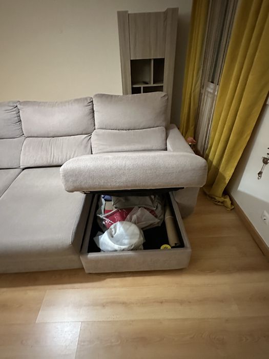 Chaise Longue APRIL 4 Lugares Vison – Muito Bom Estado