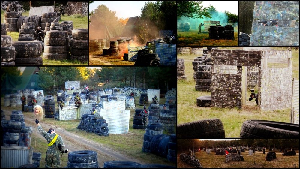 PAINTBALL Bydgoszcz Fordon wieczór kawalerski urodziny z noclegiem