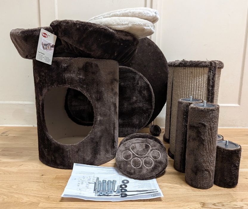 Trixie Drapak dla Kota Seniora Emil Ciemnobrązowy 69x59x96cm DUŻY