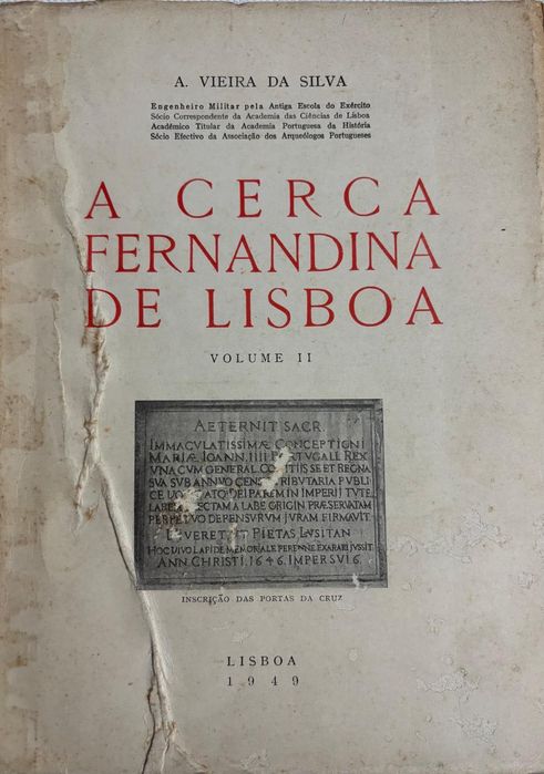 A cerca Fernandina de Lisboa Vol. I e II