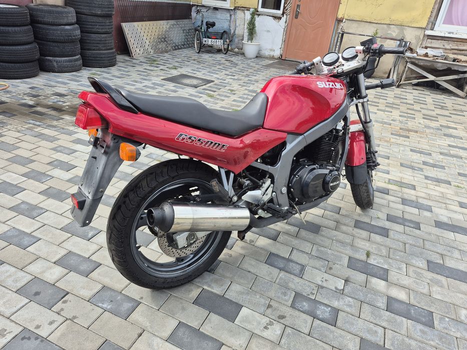 Suzuki gs 500 мотоцикл