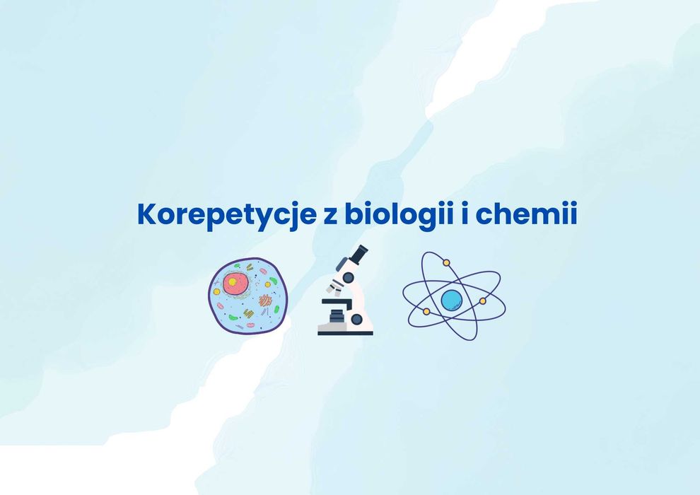 Korepetycje online biologia chemia