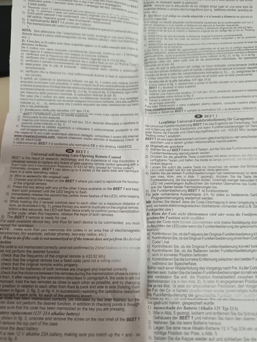 Comando para portões