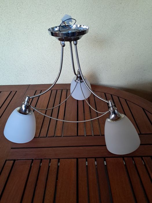 Lampa sufitowa potrójna