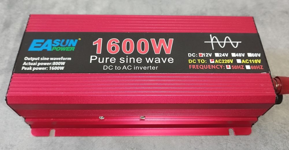 Інвертор EAsun Power 1600w чистий синус