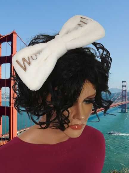 Peruka syntetyczna krótkie loki , black-Nessaja lux wig shop