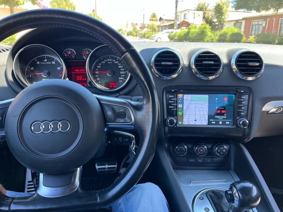 Rádio Android 14 com GPS Audi TT (Novo)
