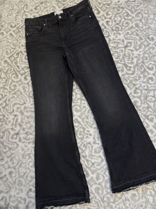 Джинси кльош жіночі 16, 18 XL, 44, 42  графітові