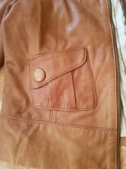 Kurtka ze skóry naturalnej next