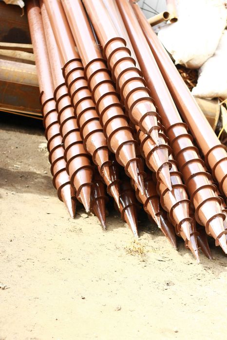 Свая винтовая (геошуруп) винтовой столб для домов из газобетона.: 1 100 ...