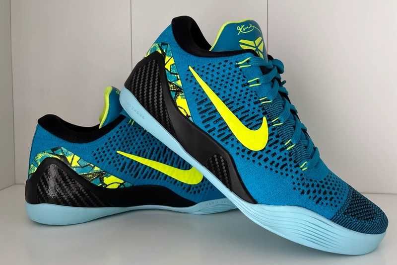 Kobe IX 9 Elite Low Protro 45 (11) nowe DS neo turq/volt