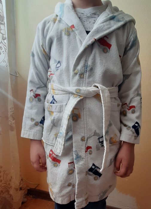 Детский халат махровый 6-8лет