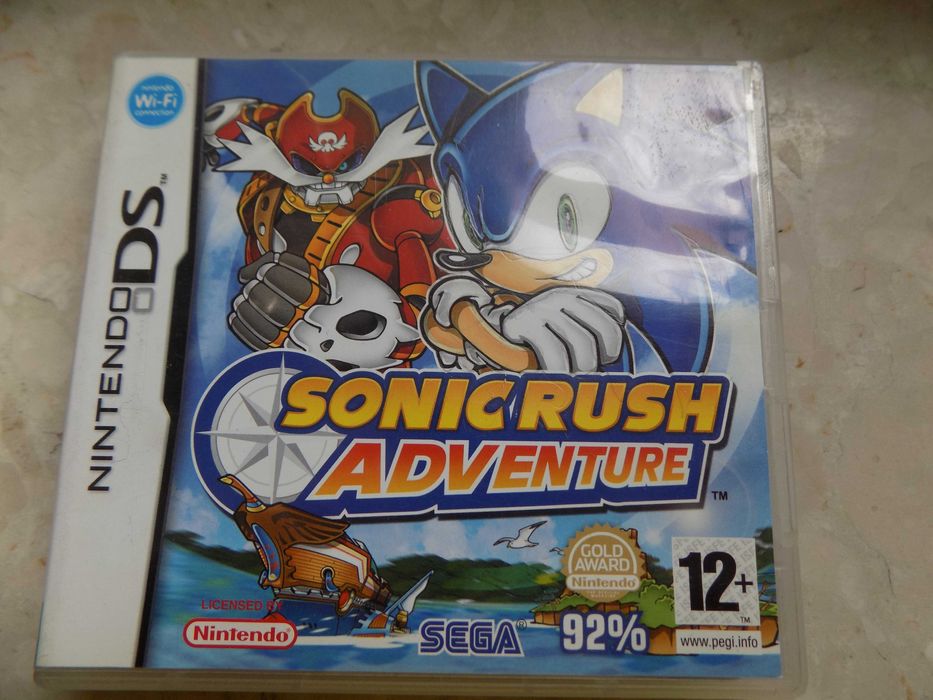 Sonic Rush Adventure na Nintendo DS, DSi, 3DS, 3DS XL, New 3DS, super!