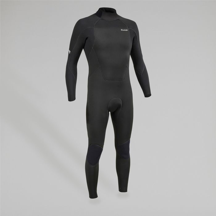 Fato de Surf 500 Neoprene 4/3 mm Homem Preto