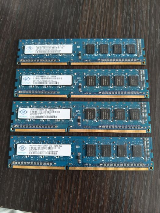 Pamięć RAM DDR3 4x2GB