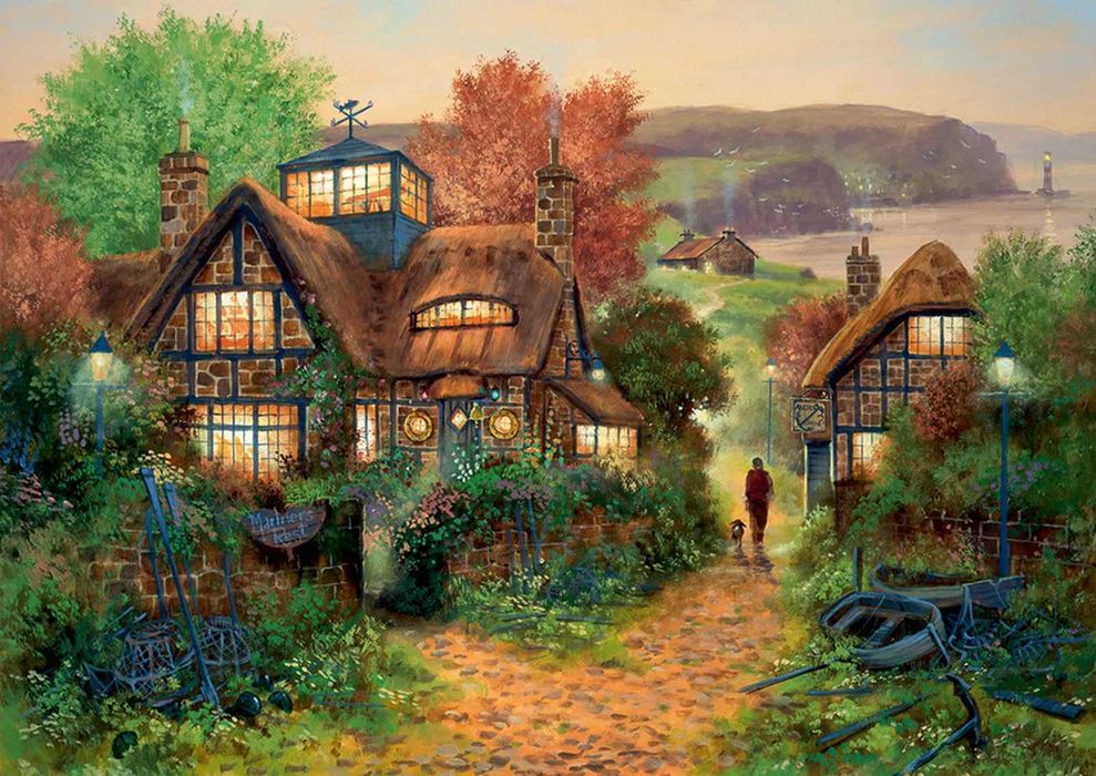 Puzzle TREFL 4000 Marynarska Przystań