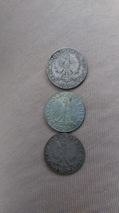 Монети 2 злотих кораблики