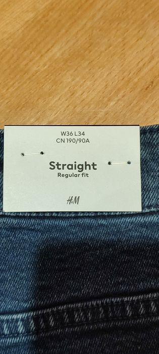 Продам джинсы мужские новые H&M