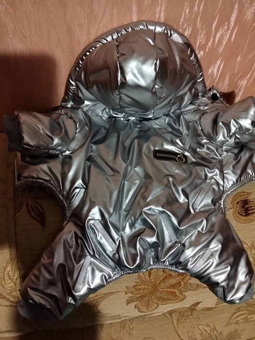 комбінезон зимовий для цуценя
