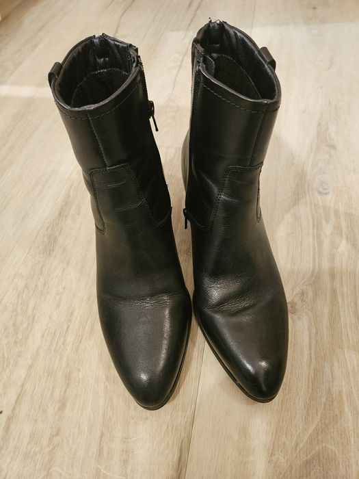 Botki skórzane Lasocki