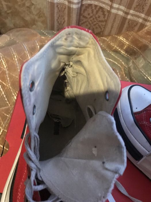 Кеди хайтоп для дівчинки Convers 37 розм устілка 23, 5