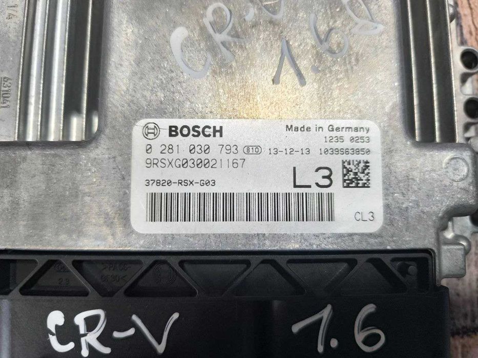 Блок управління двигуном ЕБУ мозги Honda CR-V 1.6 i-DTEC 37820-RSX-G03