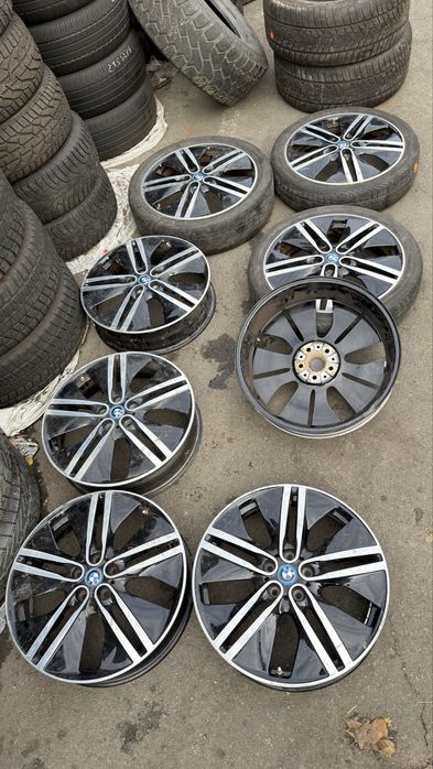 Диски  5/112/20 BMW I 3, оригінальні, різноширокі з датчиками ,