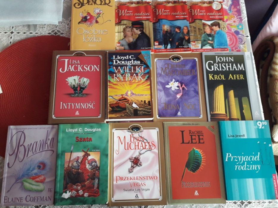 Książki Danielle Steel i inne