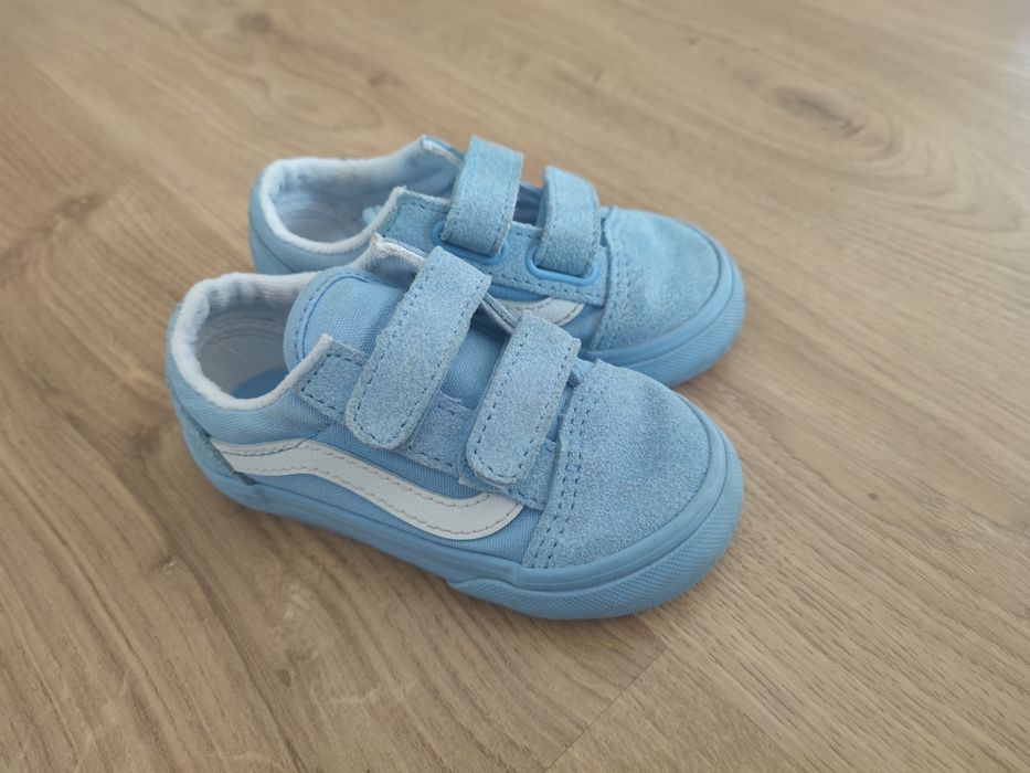 Dziecięce tenisówki błękitne Vans roz. 23.5