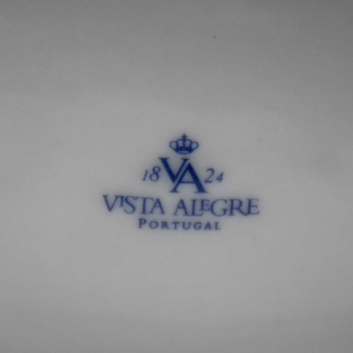 Saleiro porcelana Vista Alegre, decoração Viana