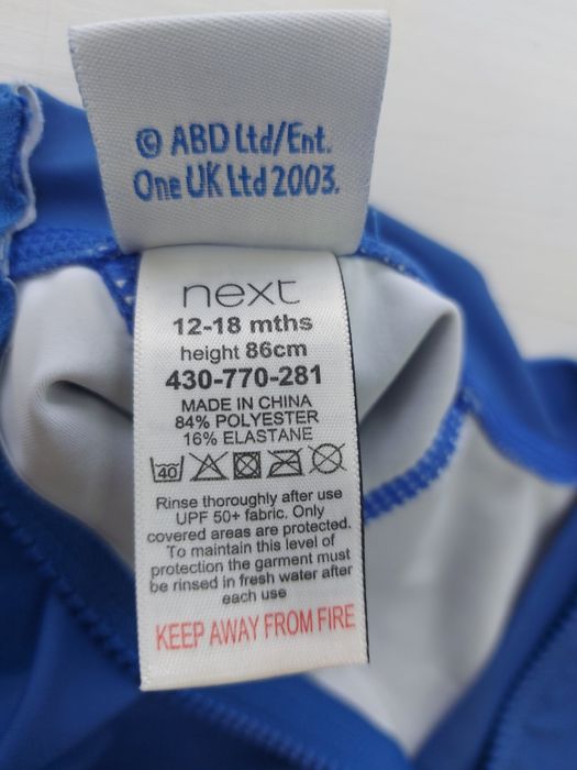 Костюм для плавання Next. Вік 12-18 місяців. Зріст 86 см