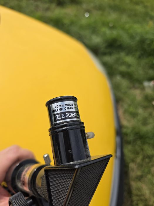 Teleskop astronomiczny Tele-Science 40/500 ze statywem i okularem 20 mm